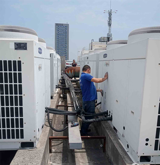 武定中央空调制热和不制冷系统维修方法